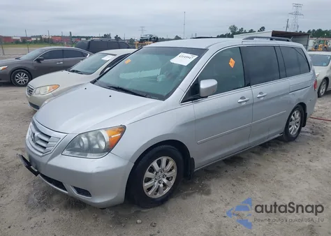2010 Honda Odyssey Ex from USA, damaged, VIN 5FNRL3H47AB043860